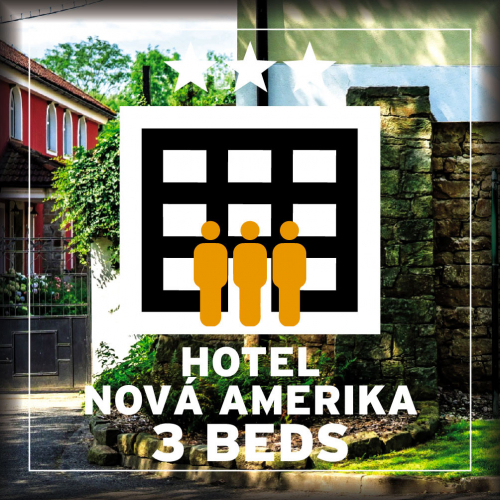 BA 2026 Hotel NOVÁ AMERIKA *** triple room (3 beds) [e-ticket]