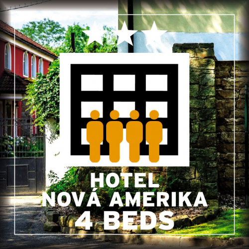 BA 2026 Hotel NOVÁ AMERIKA *** four-bed suite (4 beds) [e-ticket]