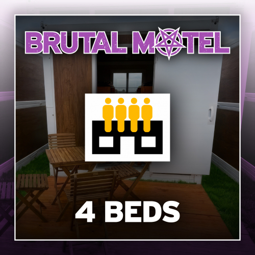 Udržitelný BRUTAL MOTEL 2026 kemp DAGON - komfortní ubytování až pro 4 osoby + parking [e-vstupenka]