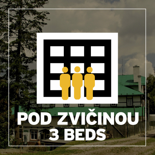 BA 2027 Hotel POD ZVICINOU *** triple room (3 beds) [e-ticket]