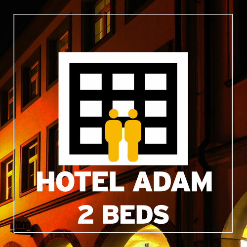 BA 2022 Hotel ADAM **** dvojlůžkový pokoj superior (2 postele) 