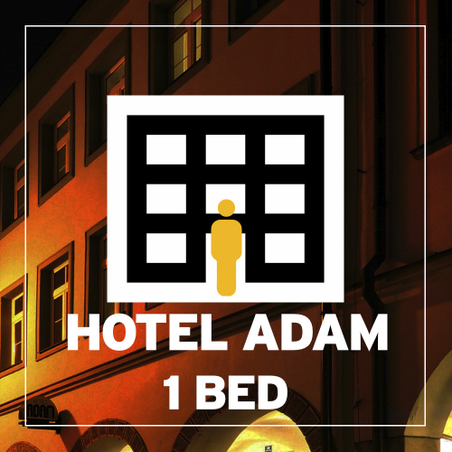 BA 2022 Hotel ADAM **** jednolůžkový pokoj (1 postel) 