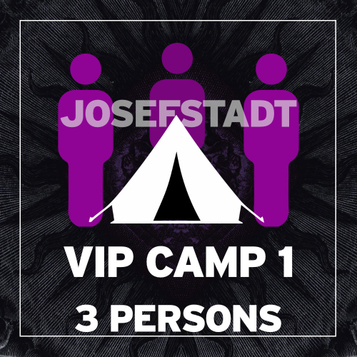 JOSEFSTADT by BRUTAL ASSAULT 2021 kemp 1 - místo pro váš velký stan a 3 osoby 