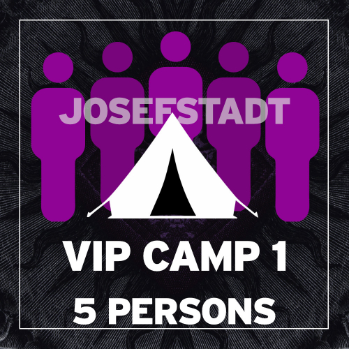 JOSEFSTADT by BRUTAL ASSAULT 2021 kemp 1 - místo pro váš velký stan a 5 osob 