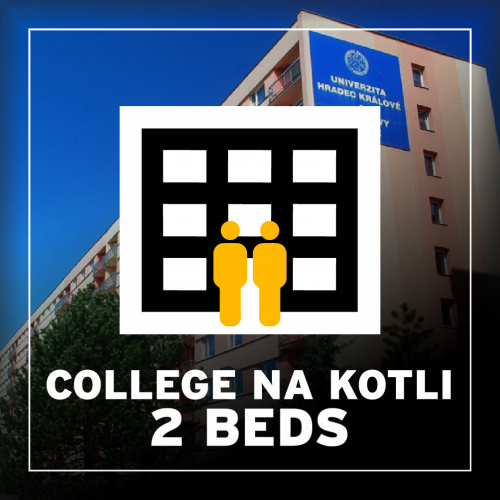 BA 2024 Hostel College Na Kotli double or twin room (2 beds) [e-ticket]