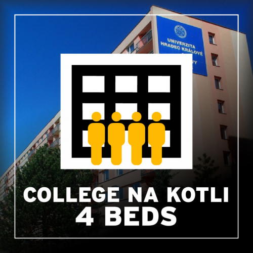 BA 2024 Hostel College Na Kotli four-bed room (4 beds) [e-ticket]