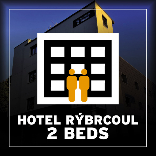 BA 2024 Hotel RÝBRCOUL dvojlůžkový pokoj (2 postele) [e-vstupenka]