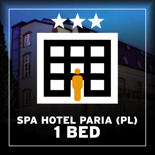 BA 2025 Spa hotel PARIA *** jednolůžkový pokoj (1 postel) [e-vstupenka]