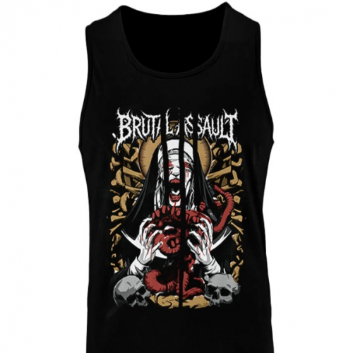 BRUTAL ASSAULT 28 - Posvěcená Krví Černý Nátělník