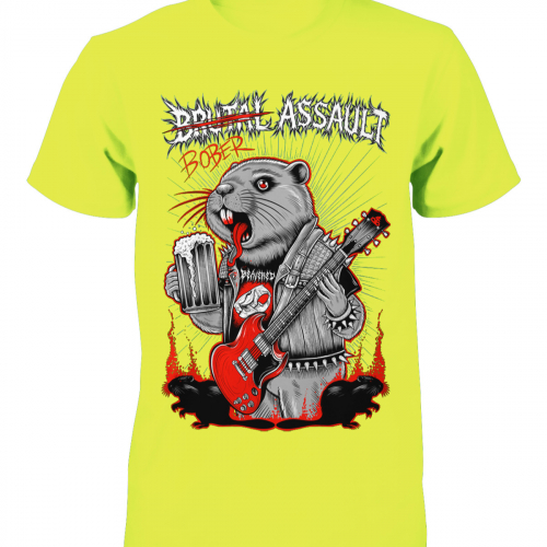 BRUTAL ASSAULT 28 - Bober Assault Fosforově žlutá