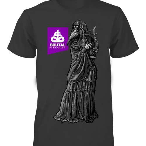 BRUTAL ASSAULT - Lyrant grafitové triko