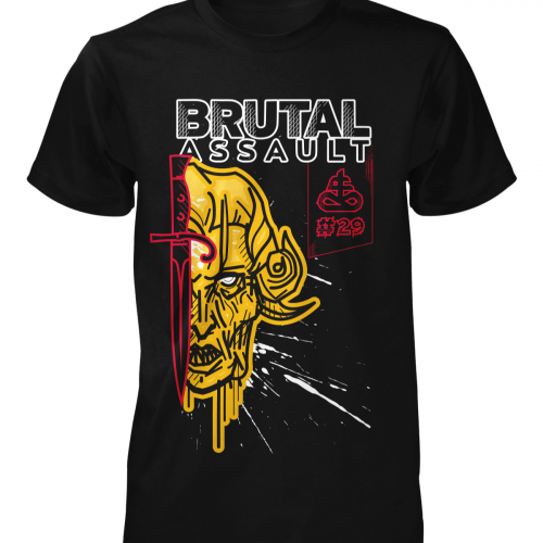 PŘEDOBJEDNÁVKA  - BRUTAL ASSAULT 29 - Císař (černé pánské triko)