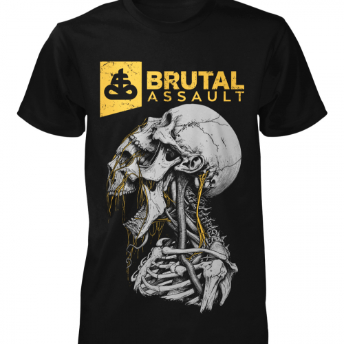 PŘEDOBJEDNÁVKA  - BRUTAL ASSAULT 29 - Lebky (černé pánské triko)