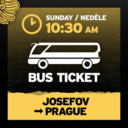 BA 2025 AUTOBUS Josefov -> Praha v neděli 09.08.2026 v 10:3 ...