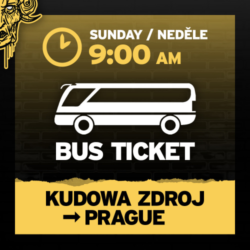 BA 2026 AUTOBUS Kudowa Zdrój -> Praha v neděli 09.08.2026  ...