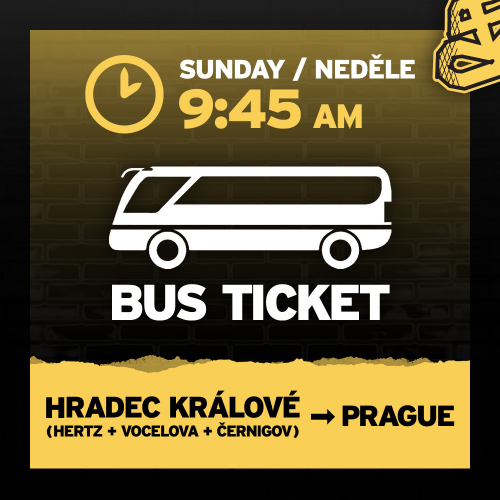 BA 2026 AUTOBUS trasa 1 Hradec Králové (Hertz + Vocelova + ...