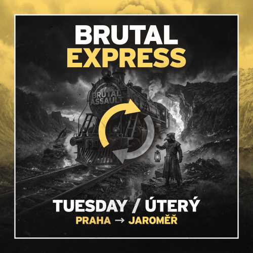 BRUTAL EXPRESS - Tuesday train at 09:48 AM Prague -> Hradec  ...
