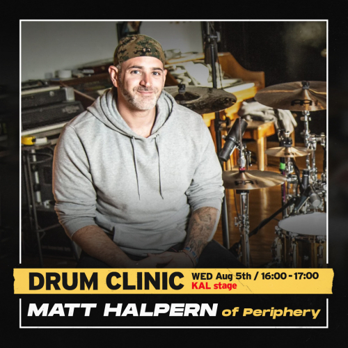 Matt Halpern (Periphery) - drum clinic 'How to Make Metal Gr ...
