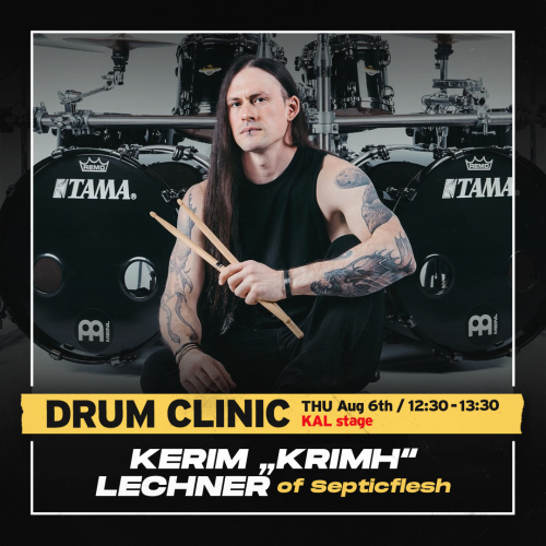 Kerim 'Krimh' Lechner (Speticflesh) - drum clinic [e-ticket] ...