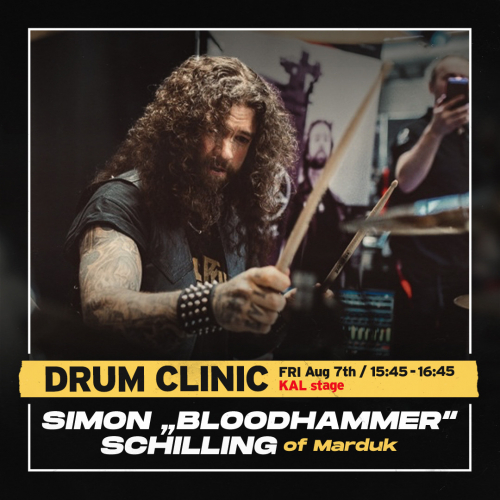Simon 'Bloodhammer' Schilling (Marduk) - drum clinic [e-tick ...
