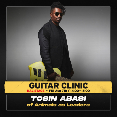 Tosin Abasi (Animals as Leaders) - guitar clinic [e-ticket] ...