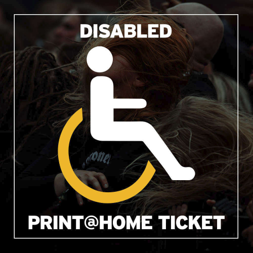 BRUTAL ASSAULT 2021 festivalová permanentka - voucher pro ZTP a ZTP/P 