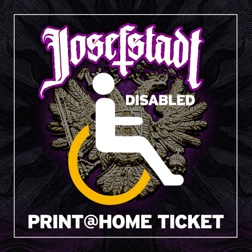 JOSEFSTADT 2021 festivalová permanentka - voucher pro ZTP a ZTP/P 