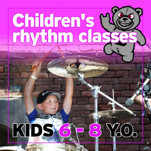BRUTAL ASSAULT 2024 rhythm classes for children 6-8 y.o.  [e-ticket]
