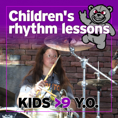 BRUTAL ASSAULT 2024 rhythm classes for children 9+ y.o.  [e-ticket]