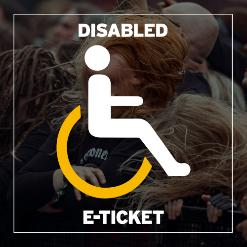 BRUTAL ASSAULT 2025 festival pass - voucher for disabled [e-voucher]