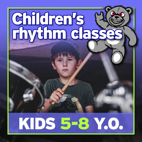 BRUTAL ASSAULT 2025 rhythm classes for children 5-8 y.o.  [e-ticket]